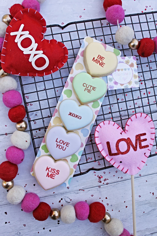 Mini Conversation Heart Sleeve