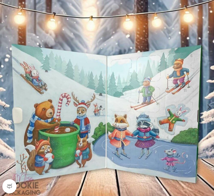 12 Day Woodland Advent Calendars