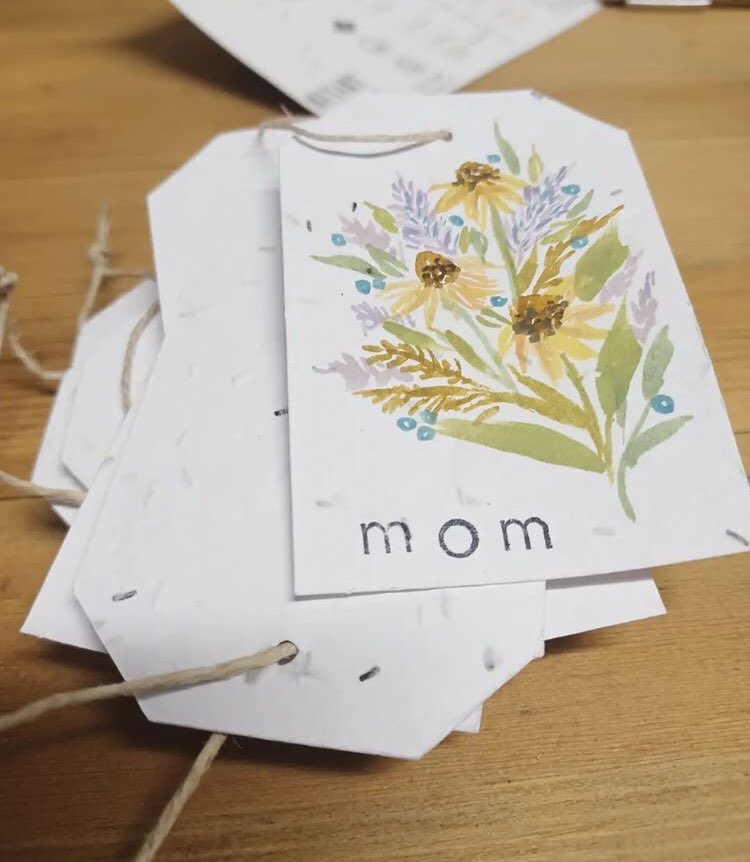 Watercolour Cards by Ligaya Creative