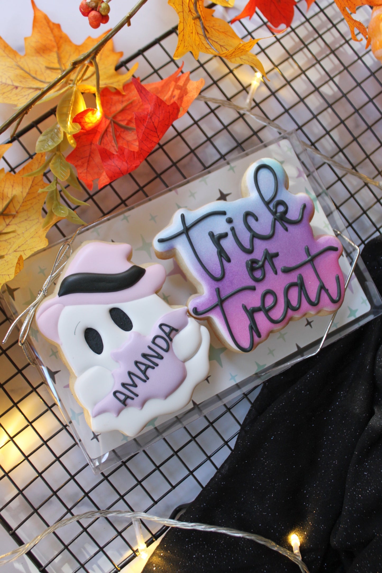 Trick or Treat Ghost Boxed Set of Two