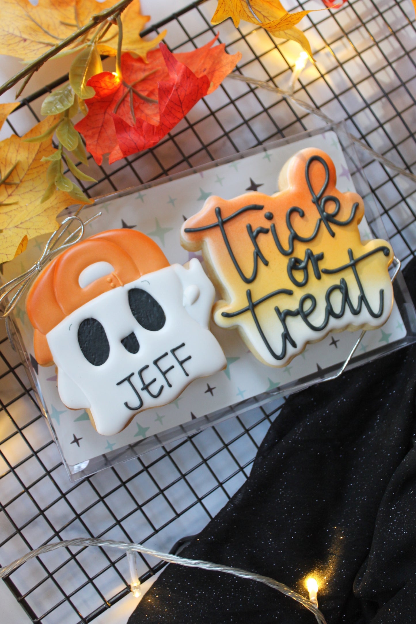 Trick or Treat Ghost Boxed Set of Two