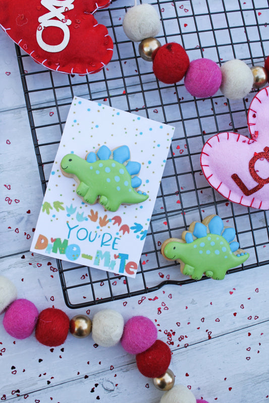 You're Dino-Mite Mini Cookie Card