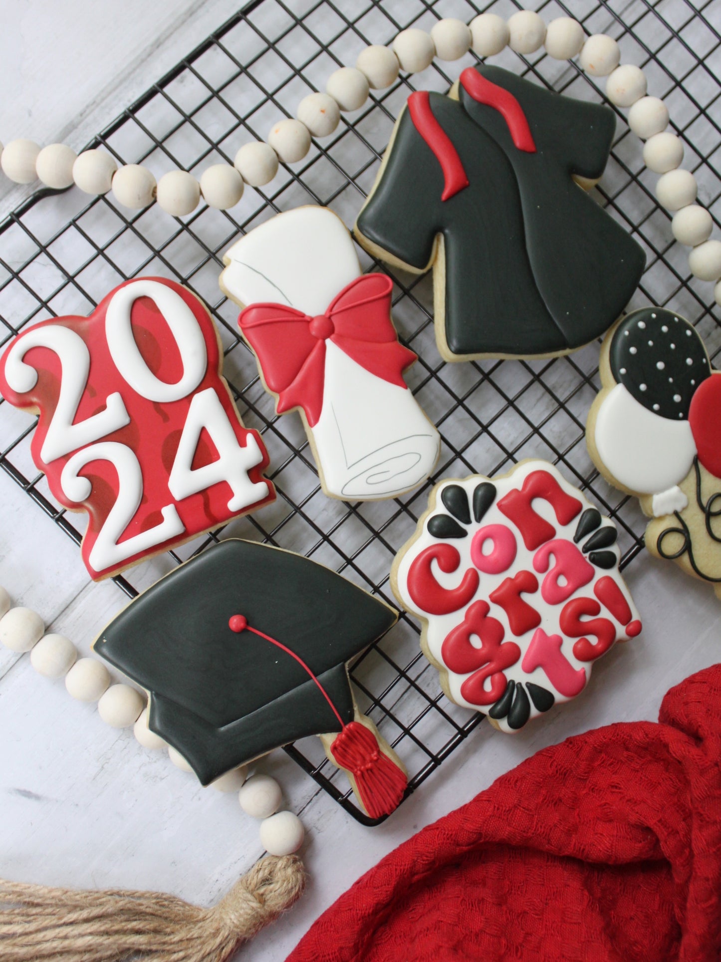 Grad Set of 6 (Personalized Colours)