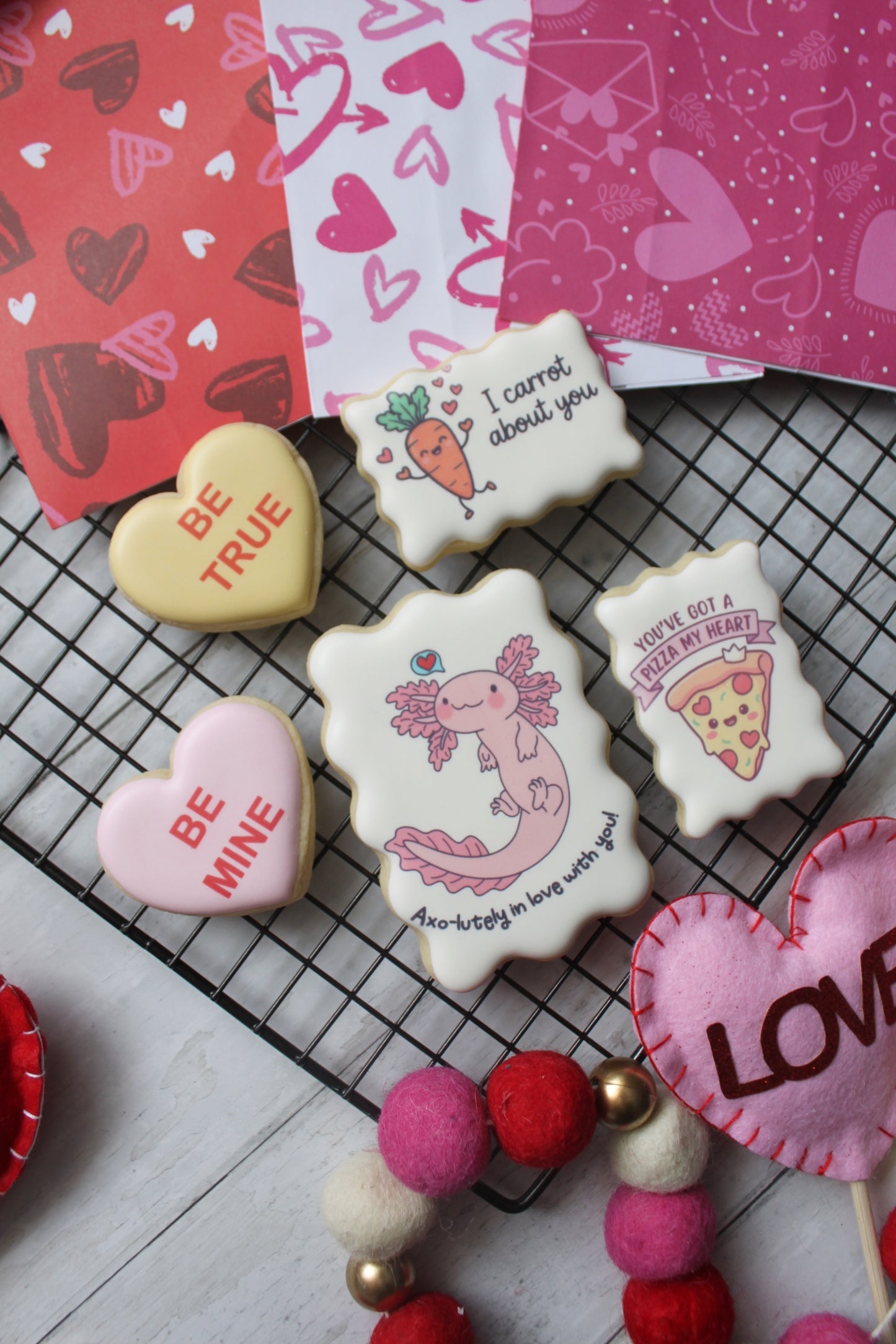 Punny Valentine's Surprise Bag