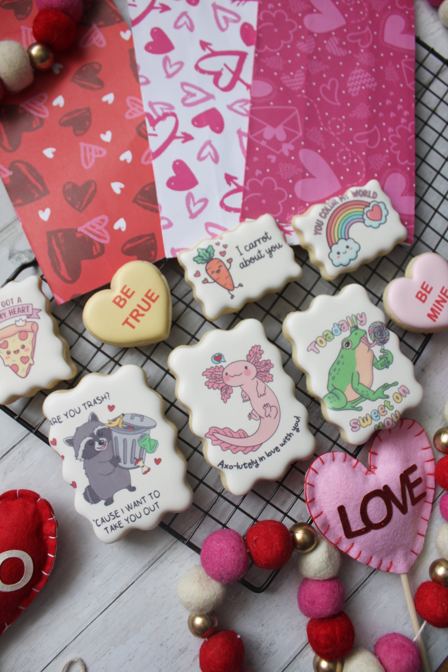 Punny Valentine's Surprise Bag