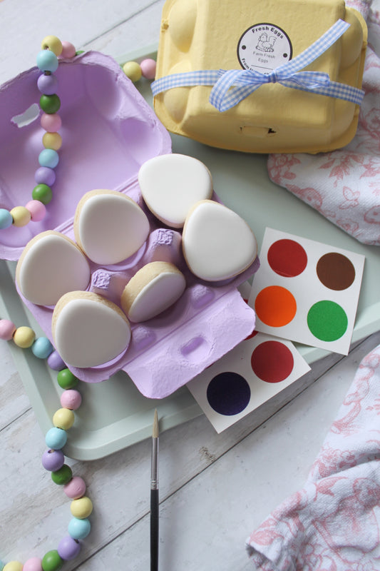 Paint Your Own Mini Egg Carton