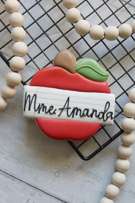 Personalized Apple Single