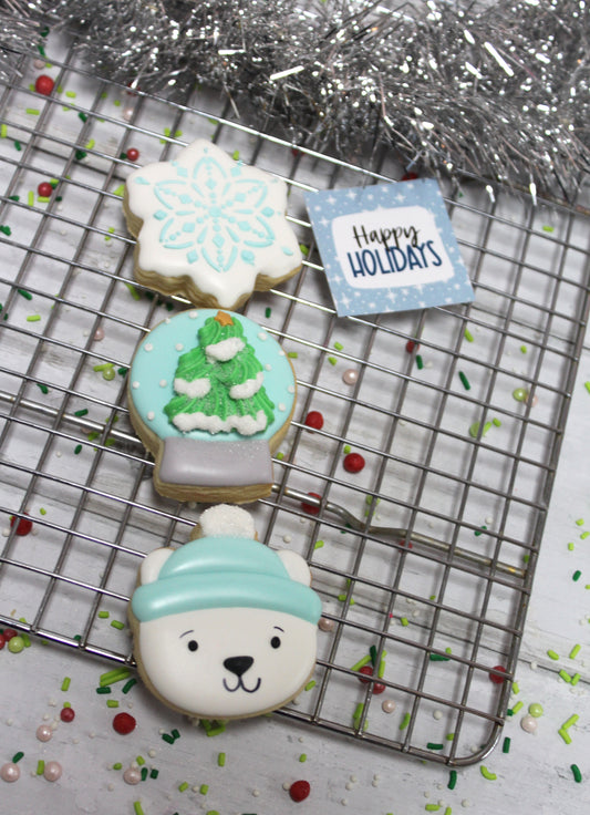 Winter Happy Holidays Mini Sleeve