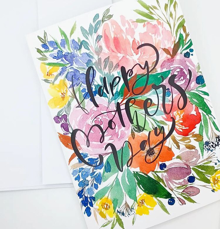 Watercolour Cards by Ligaya Creative